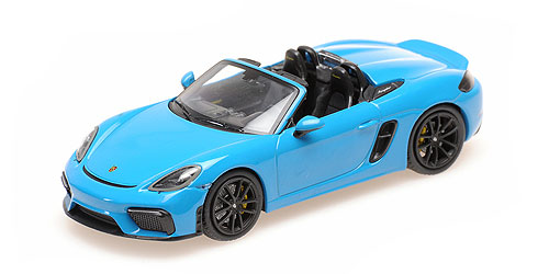 PORSCHE 718 BOXSTER SPYDER (982) – 2020 – MIAMIBLAU - L.E. 336 pcs. 1:43 model