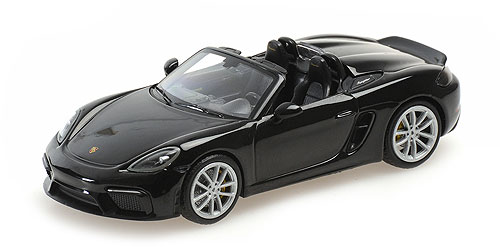 PORSCHE 718 BOXSTER SPYDER (982) – 2020 – SCHWARZ - L.E. 336 pcs. 1:43 model