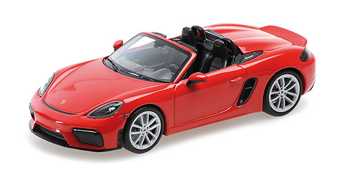 PORSCHE 718 BOXSTER SPYDER (982) – 2020 – INDISCHROT - L.E. 336 pcs. 1:43 model