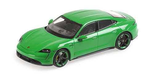 PORSCHE TAYCAN TURBO S – 2020 – MAMBAGRÜNMETALLIC 1:43 model