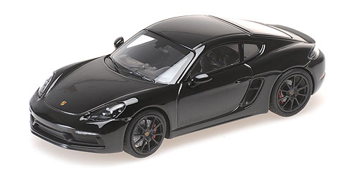 PORSCHE 718 CAYMAN GTS (982) – 2020 – BLACK - L.E. 402 pcs. 1:43 model