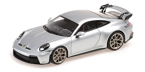 PORSCHE 911 (992) GT3 – 2020 – SILVER METALLIC - L.E. 336 pcs. 1:43 model