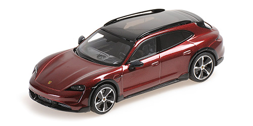 PORSCHE TAYCAN CROSS TURISMO TURBO S – 2021 – RED METALLIC 1:43 model