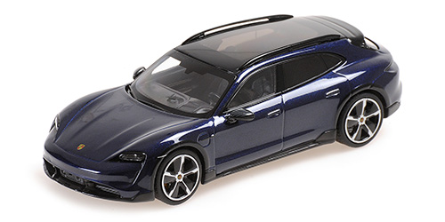 PORSCHE TAYCAN CROSS TURISMO TURBO S – 2021 – BLUE METALLIC 1:43 model