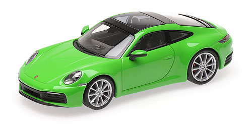 PORSCHE 911 (992) CARRERA 4S – 2019 – GREEN 1:43 model