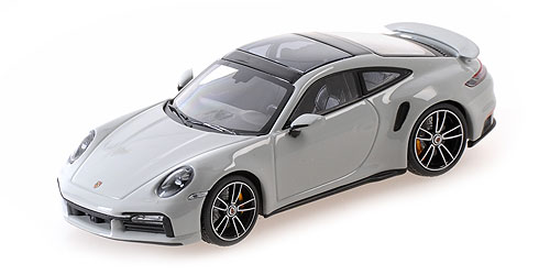 PORSCHE 911 (992) TURBO S – 2020 – GREY 1:43 model