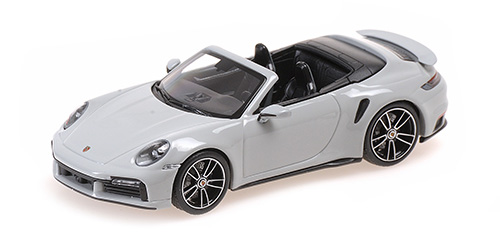 PORSCHE 911 (992) TURBO S CABRIOLET – 2019 – GREY 1:43 model