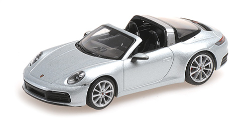 PORSCHE 911 (992) TARGA – 2020 – SILVER 1:43 model