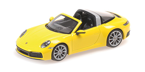PORSCHE 911 (992) TARGA – 2020 – YELLOW 1:43 model
