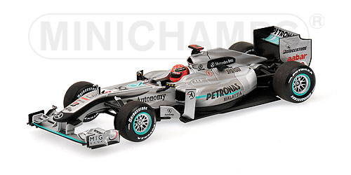 MERCEDES GP PETRONAS MGP W01 – MICHAEL SCHUMACHER – 2010 1:43 model