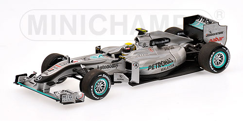 MERCEDES GP PETRONAS MGP W01 – NICO ROSBERG – 2010 1:43 model