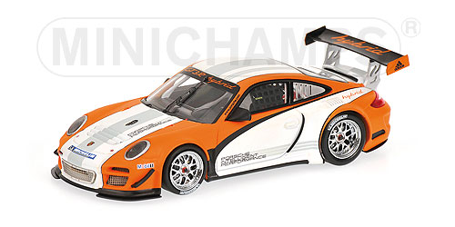 PORSCHE 911 GT3R HYBRID – ‘PRESENTATION’ – 2010 L.E. 1104 pcs. 1:43 model
