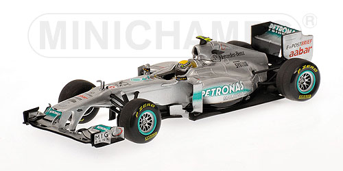 MERCEDES GP PETRONAS F1 TEAM MGP W02 – NICO ROSBERG – 2011 1:43 model