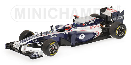 AT&T WILLIAMS COSWORTH FW33 – RUBENS BARRICHELLO – 2011 1:43 model