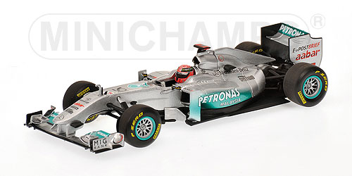 MERCEDES GP – MICHAEL SCHUMACHER – SHOWCAR 2011 L.E. 2232 pcs. 1:43 model
