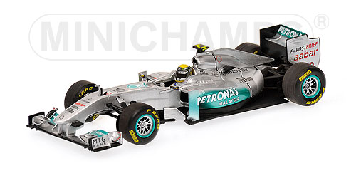 MERCEDES GP – NICO ROSBERG – SHOWCAR 2011 L.E. 1008 pcs. 1:43 model