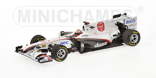 SAUBER F1 TEAM – KAMUI KOBAYASHI – SHOWCAR 2011 L.E. 1800 pcs. 1:43 model