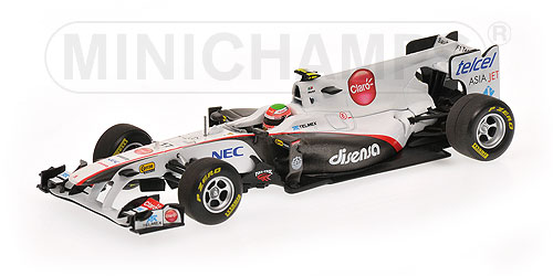 SAUBER F1 TEAM – SERGIO PEREZ – SHOWCAR 2011 L.E. 1008 pcs. 1:43 model