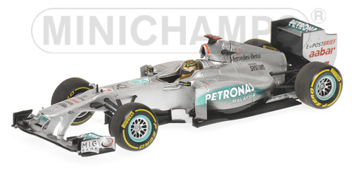 MERCEDES GP PETRONAS F1 TEAM MGP W02 – MICHAEL SCHUMACHER – BELGIAN GP 2011 L.E. 1011 pcs. 1:43 model