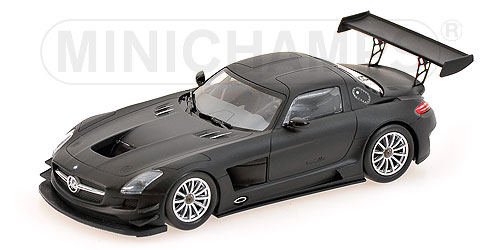 MERCEDES-BENZ SLS AMG GT3 – ‘STREET’ – MATT BLACK – 2011 L.E. 528 pcs. 1:43 model