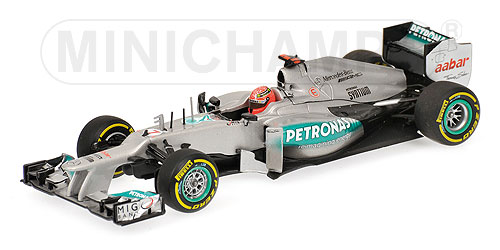 MERCEDES AMG PETRONAS F1 TEAM W03 – MICHAEL SCHUMACHER – 2012 1:43 model