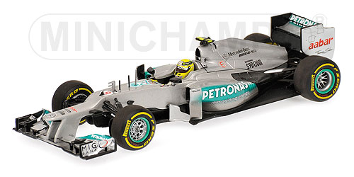 MERCEDES AMG PETRONAS F1 TEAM W03 – NICO ROSBERG – 2012 1:43 model