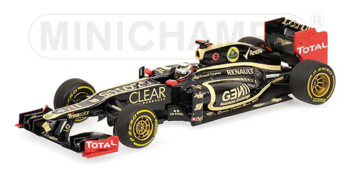 LOTUS F1 TEAM RENAULT E20 – KIMI RÄIKKÖNEN – 2012 1:43 model