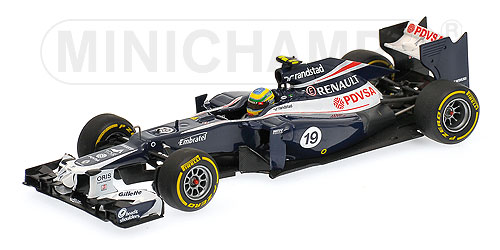 WILLIAMS F1 TEAM RENAULT FW34 – BRUNO SENNA – 2012 1:43 model