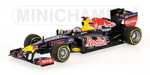 RED BULL RACING – SHOWCAR – SEBASTIAN VETTEL – 2012 L.E. 3024 pcs. 1:43 model