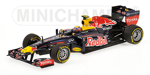 RED BULL RACING – SHOWCAR – MARK WEBBER – 2012 L.E. 1224 pcs. 1:43 model