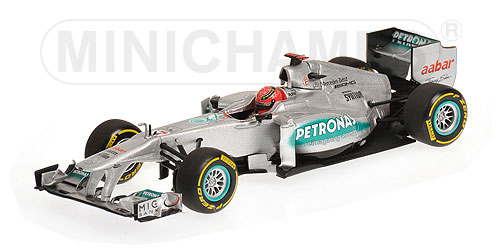 MERCEDES AMG F1 TEAM – SHOWCAR – MICHAEL SCHUMACHER – 2012 L.E. 1512 pcs. 1:43 model