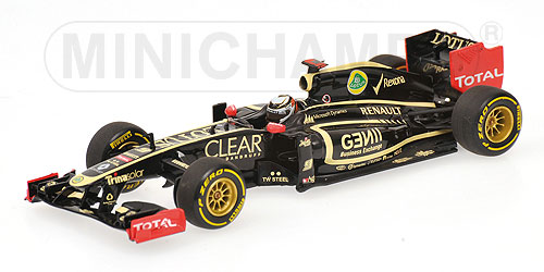 LOTUS RENAULT F1 TEAM – SHOWCAR – KIMI RÄIKKÖNEN – 2012 L.E. 3096 pcs. 1:43 model