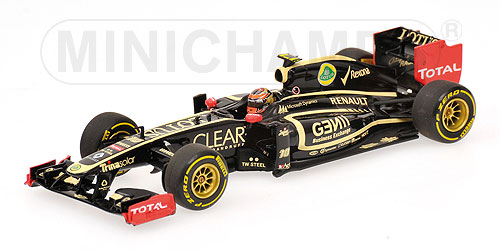LOTUS RENAULT F1 TEAM – SHOWCAR – ROMAIN GROSJEAN – 2012 L.E. 864 pcs. 1:43 model