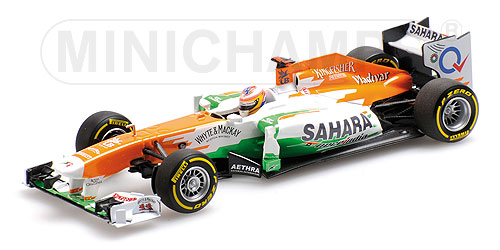 SAHARA FORCE INDIA F1 TEAM – SHOWCAR – PAUL DI RESTA – 2012 L.E. 504 pcs. 1:43 model