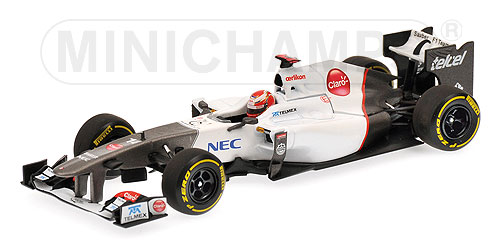 SAUBER F1 TEAM – SHOWCAR – KAMUI KOBAYASHI – 2012 L.E. 1008 pcs. 1:43 model