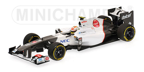 SAUBER F1 TEAM – SHOWCAR – SERGIO PEREZ – 2012 L.E. 504 pcs. 1:43 model