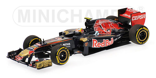 SCUDERIA TORO ROSSO – SHOWCAR – JEAN-ERIC VERGNE – 2012 L.E. 576 pcs. 1:43 model