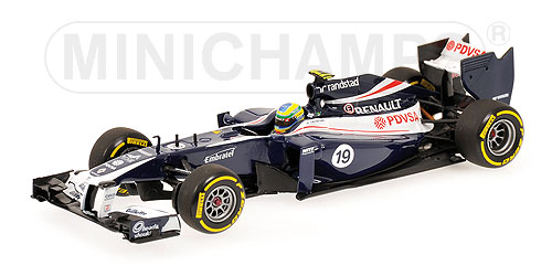 WILLIAMS RENAULT F1 TEAM – SHOWCAR – BRUNO SENNA – 2012 L.E. 720 pcs. 1:43 model