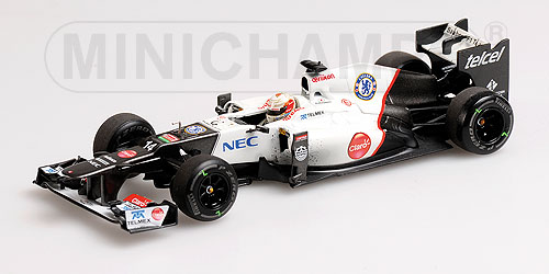 SAUBER F1 TEAM FERRARI C31 – KAMUI KOBAYASHI – 3RD PLACE JAPAN GP – 2012 L.E. 1824 pcs. 1:43 model