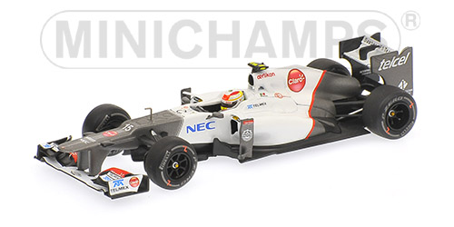SAUBER F1 TEAM FERRARI C31 – SERGIO PEREZ – 1ST PODIUM MALAYSIAN GP – 2012 L.E. 1200 pcs. 1:43 model
