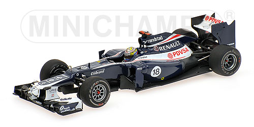 WILLIAMS F1 TEAM RENAULT FW34 – PASTOR MALDONADO – WINNER SPANISH GP 2012 L.E. 1008 pcs. 1:43 model