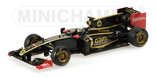 LOTUS RENAULT R30 – KIMI RÄIKKÖNEN – TEST SESSION VALENCIA, 23 JANUARY 2012 L.E. 1296 pcs. 1:43 model