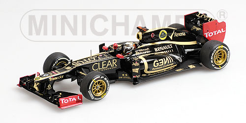 LOTUS F1 TEAM RENAULT E20 – KIMI RÄIKKÖNEN – WINNER ABU DHABI GP 2012 L.E. 2376 pcs. 1:43 model