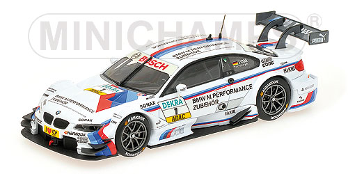 BMW M3 DTM – ‘BMW M PERFORMANCE ZUBEHÖR’ – BMW TEAM RMG REINHOLD – MARTIN TOMCZYK – DTM 2012 L.E. 1008 pcs. 1:43 model