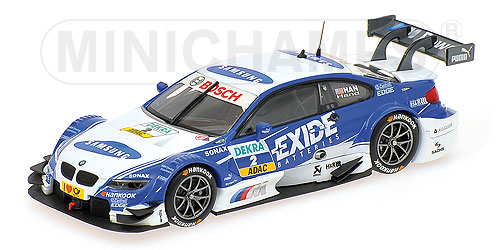 BMW M3 DTM – ‘EXIDE BATTERIES’ – BMW TEAM RMG REINHOLD – JOEY HAND – DTM 2012 L.E. 1152 pcs. 1:43 model