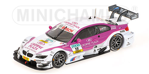 BMW M3 DTM – ‘CROWNE PLAZA’ – BMW TEAM RBM MAMPAEY – ANDY PRIAULX – DTM 2012 L.E. 1008 pcs. 1:43 model
