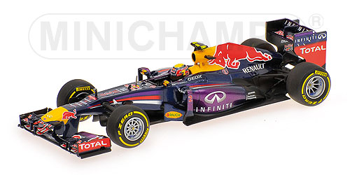 INFINITI RED BULL RACING RENAULT RB9 – MARK WEBBER – 2013 1:43 model