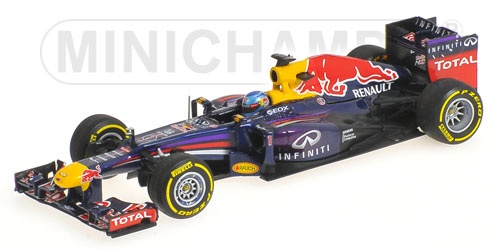 RED BULL RACING – SEBASTIAN VETTEL – SHOWCAR 2013 1:43 model