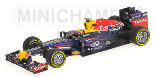 RED BULL RACING – MARK WEBBER – SHOWCAR 2013 1:43 model