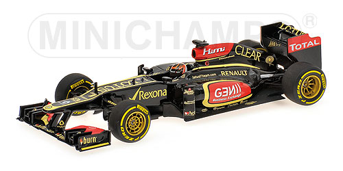 LOTUS F1 TEAM RENAULT – KIMI RÄIKKÖNEN – SHOWCAR 2013 L.E. 1584 pcs. 1:43 model